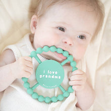 Load image into Gallery viewer, Bella Tunno - I Love Grandma Happy Teether