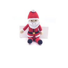 Load image into Gallery viewer, Large Plush Santa Rattle
