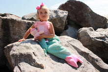 Load image into Gallery viewer, Marina the Walking Mermaid Knit Doll: 12" Plush