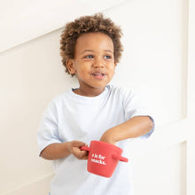 Load image into Gallery viewer, Bella Tunno - S for Snacks Happy Snacker: Red