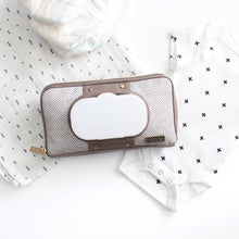 Load image into Gallery viewer, Itzy Ritzy - Vanilla Latte Travel Wipes Case