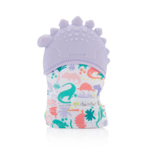 Load image into Gallery viewer, Itzy Ritzy - Itzy Mitt™ Silicone Teething Mitts: Lilac Dino