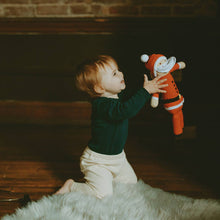 Load image into Gallery viewer, Large Plush Santa Rattle