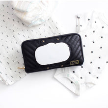 Load image into Gallery viewer, Itzy Ritzy - Jetsetter Black Travel Wipes Case