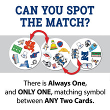 Load image into Gallery viewer, Buffalo Bills Spot It! Card Game