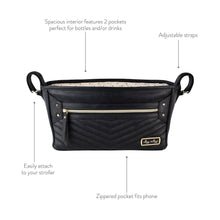 Load image into Gallery viewer, Itzy Ritzy - Jetsetter Black Travel Stroller Caddy