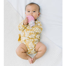 Load image into Gallery viewer, Itzy Ritzy - Itzy Mitt™ Silicone Teething Mitts: Lilac Dino