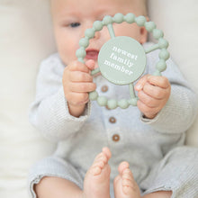 Load image into Gallery viewer, Bella Tunno - Newest Family Member Happy Teether: Green