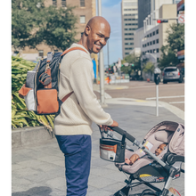 Load image into Gallery viewer, Itzy Ritzy - Coffee & Cream Travel Stroller Caddy