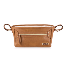 Load image into Gallery viewer, Itzy Ritzy - Cognac Travel Stroller Caddy