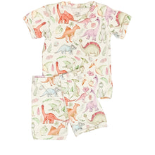 Load image into Gallery viewer, Roy Two-Piece Short Sleeve Shorts Pajama Set