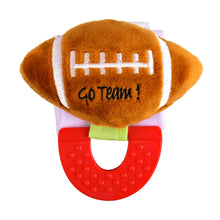 Load image into Gallery viewer, Football Baby Teether, Organic