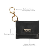 Load image into Gallery viewer, Itzy Ritzy -  Grayson Itzy Mini Wallet Card Holder &amp; Keychain
