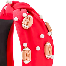 Load image into Gallery viewer, Football Stud Headband
