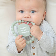 Load image into Gallery viewer, Bella Tunno - Newest Family Member Happy Teether: Green
