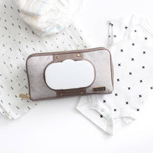 Load image into Gallery viewer, Itzy Ritzy - Vanilla Latte Travel Wipes Case
