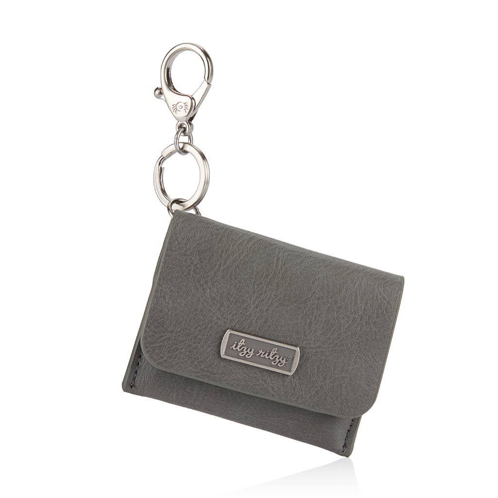 Itzy Ritzy Wallet Itzy Ritzy - Grayson Itzy Mini Wallet Card Holder & Keychain – Buffalo Baby