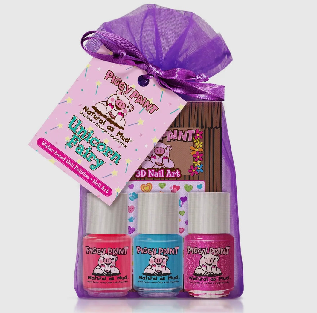 Piggy Paint - 0.25 oz. Unicorn Fairy Polish Set
