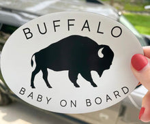 Load image into Gallery viewer, Buffalo Baby on Board Magnet
