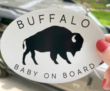 Load image into Gallery viewer, Buffalo Baby on Board Magnet
