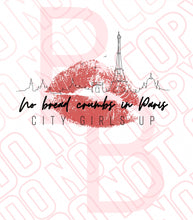 Load image into Gallery viewer, No bread crumbs in Paris
