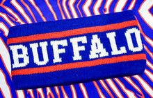 Load image into Gallery viewer, Buffalo Wide Knit Headband with Fleece Lining
