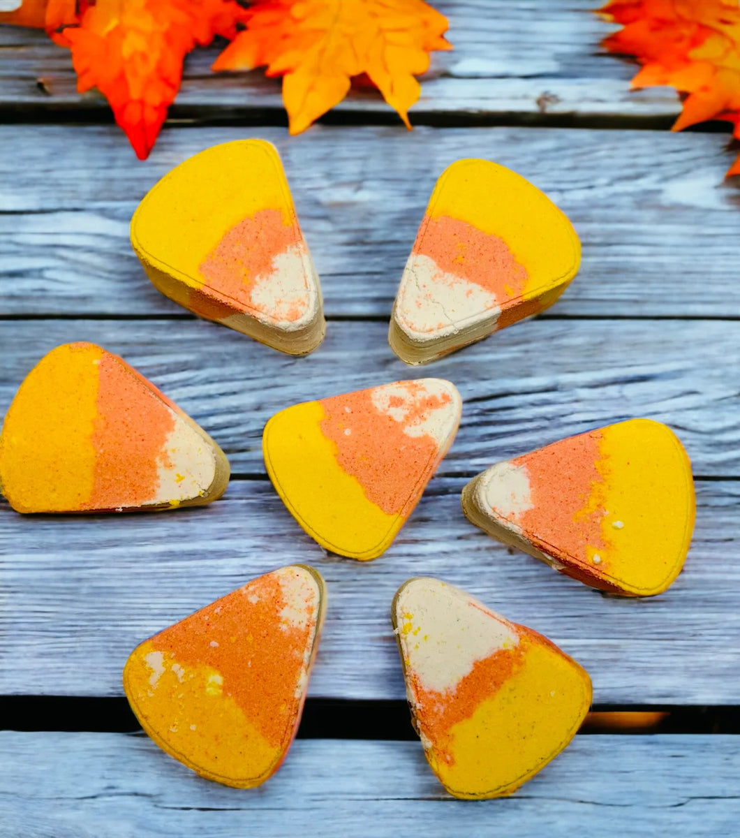 Candy Corn Bath Bomb
