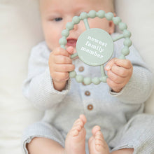 Load image into Gallery viewer, Bella Tunno - Newest Family Member Happy Teether: Green
