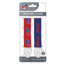 Load image into Gallery viewer, Buffalo Bills - Pacifier Clip 2-Pack
