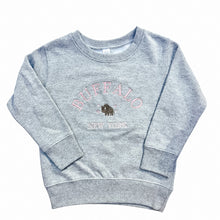 Load image into Gallery viewer, Girl Buffalo Embroidery Crewneck
