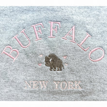Load image into Gallery viewer, Girl Buffalo Embroidery Crewneck

