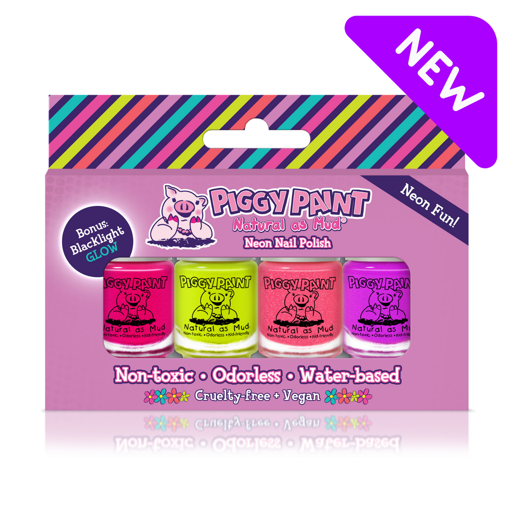 Piggy Paint - Neon Box Set (Bonus Blacklight Glow!)