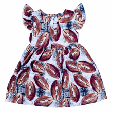 Load image into Gallery viewer, Bryce Ruffle Cap Sleeve Twirl
