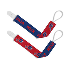 Load image into Gallery viewer, Buffalo Bills - Pacifier Clip 2-Pack
