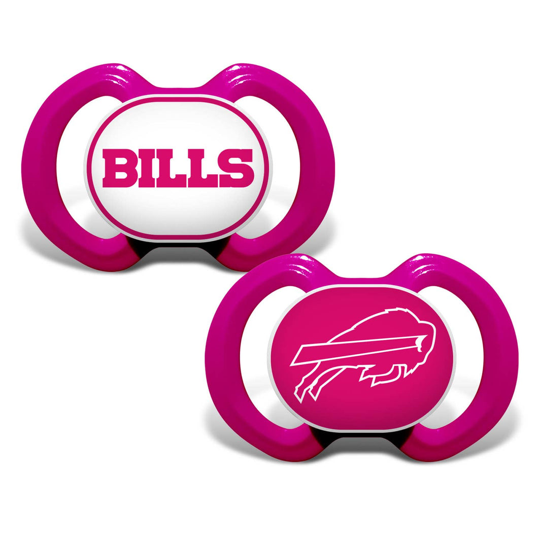 Buffalo Bills NFL Pacifier 2-Pack - Pink
