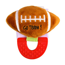 Load image into Gallery viewer, Football Baby Teether, Organic
