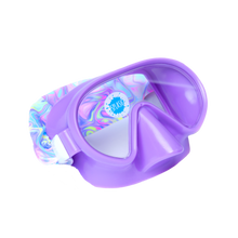 Load image into Gallery viewer, Pastel Swirl Swim Mask
