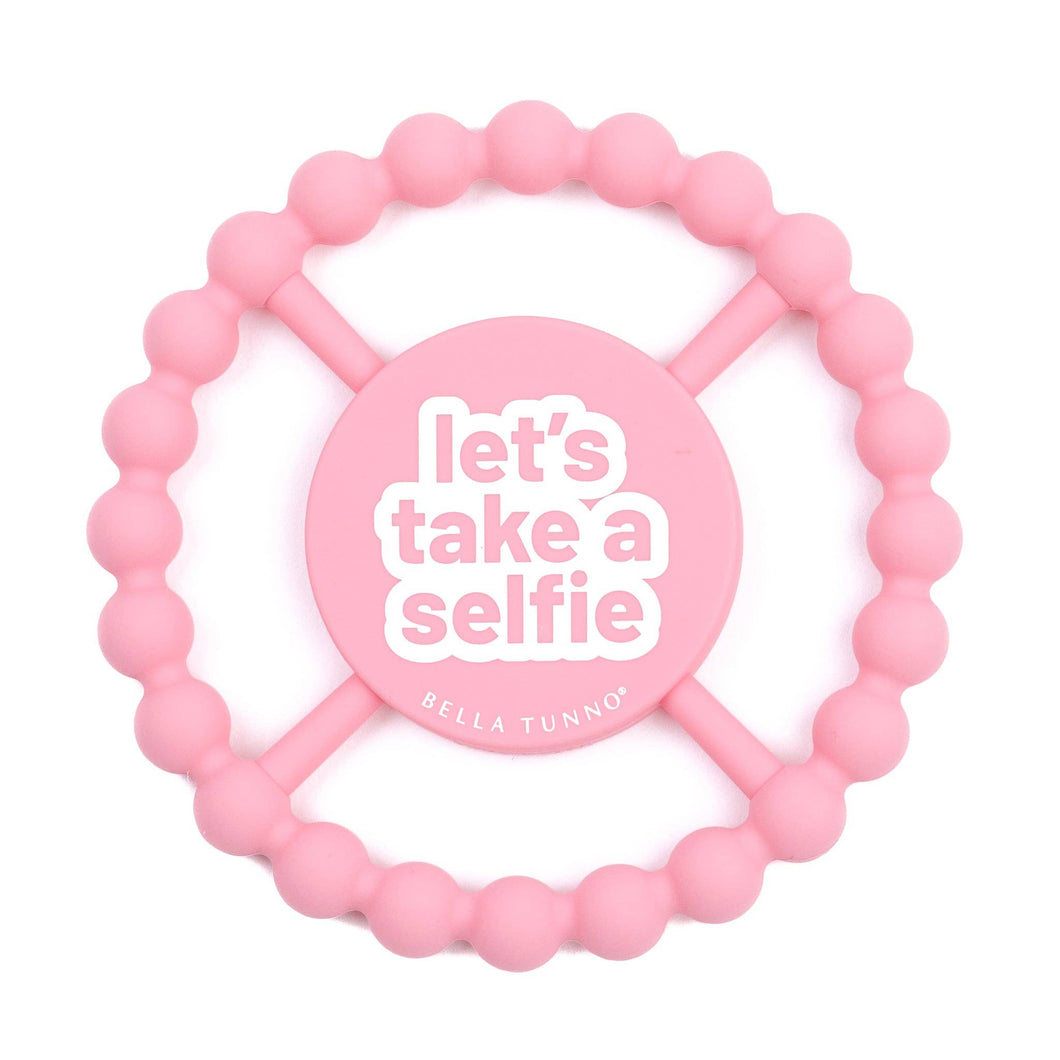 Bella Tunno - Lets Take a Selfie Teether: Pink