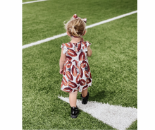 Load image into Gallery viewer, Bryce Ruffle Cap Sleeve Twirl
